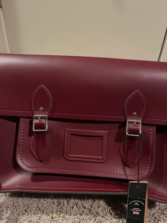 The Cambridge Satchel Company Handbags - The Cambridge Satchel Company Burgundy Leather Satchel – Made in England